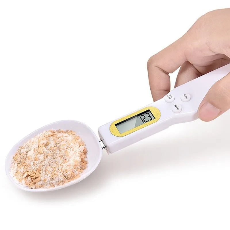 Digital Measuring Spoon Scale with Detachable Heads and Lcd Display