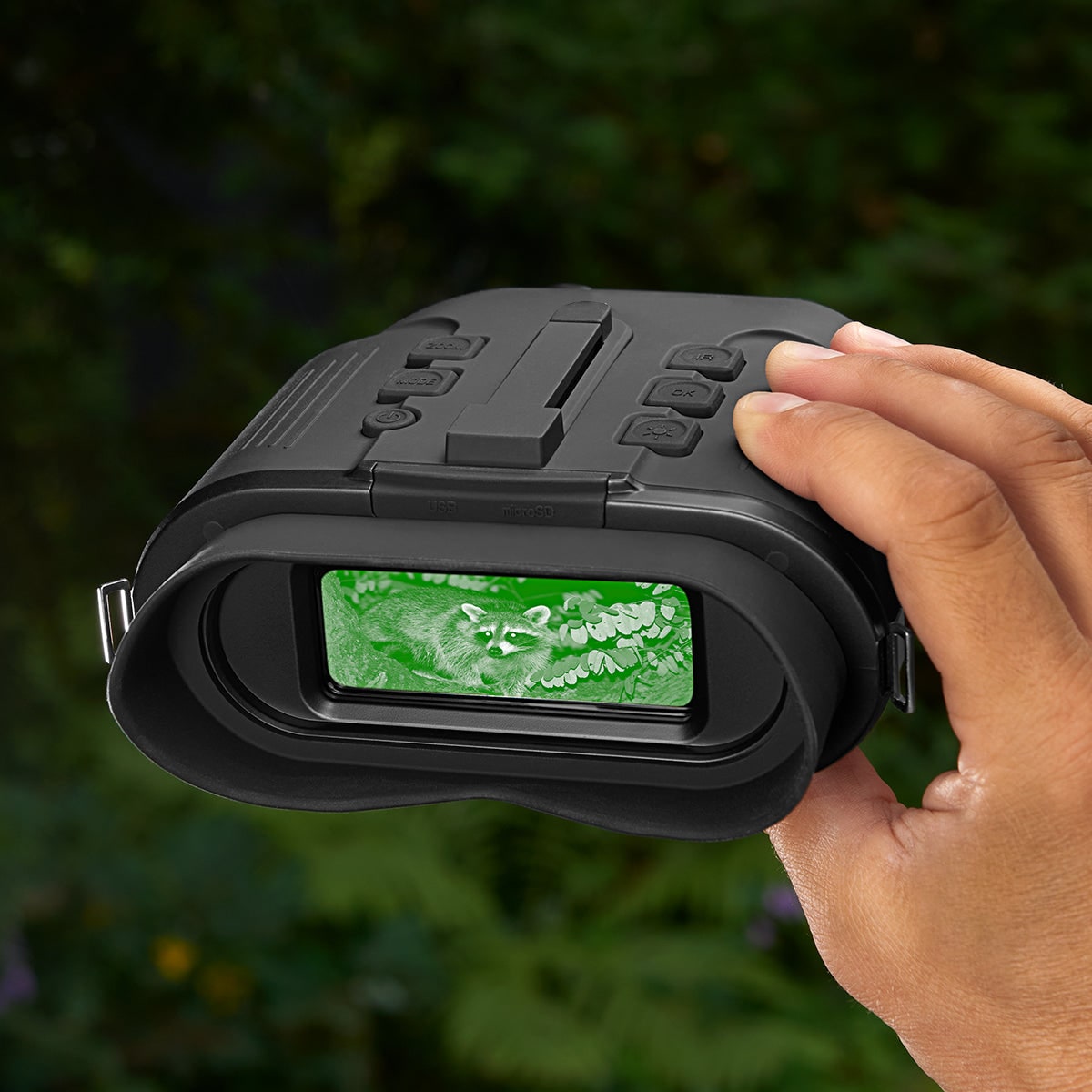Digital Infrared Night Vision Binoculars with Lcd Display and Video Recording