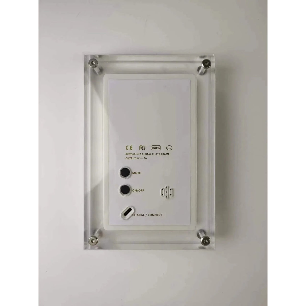 Digital Photo Picture Frame with Smart Display Acrylic Block and Ips Screen Electronic