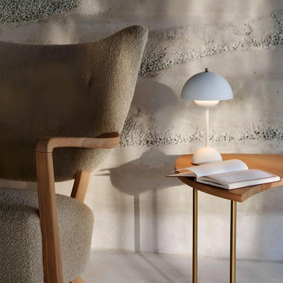 Modern Scandinavian LED Table Lamp Dimmable Home Lighting