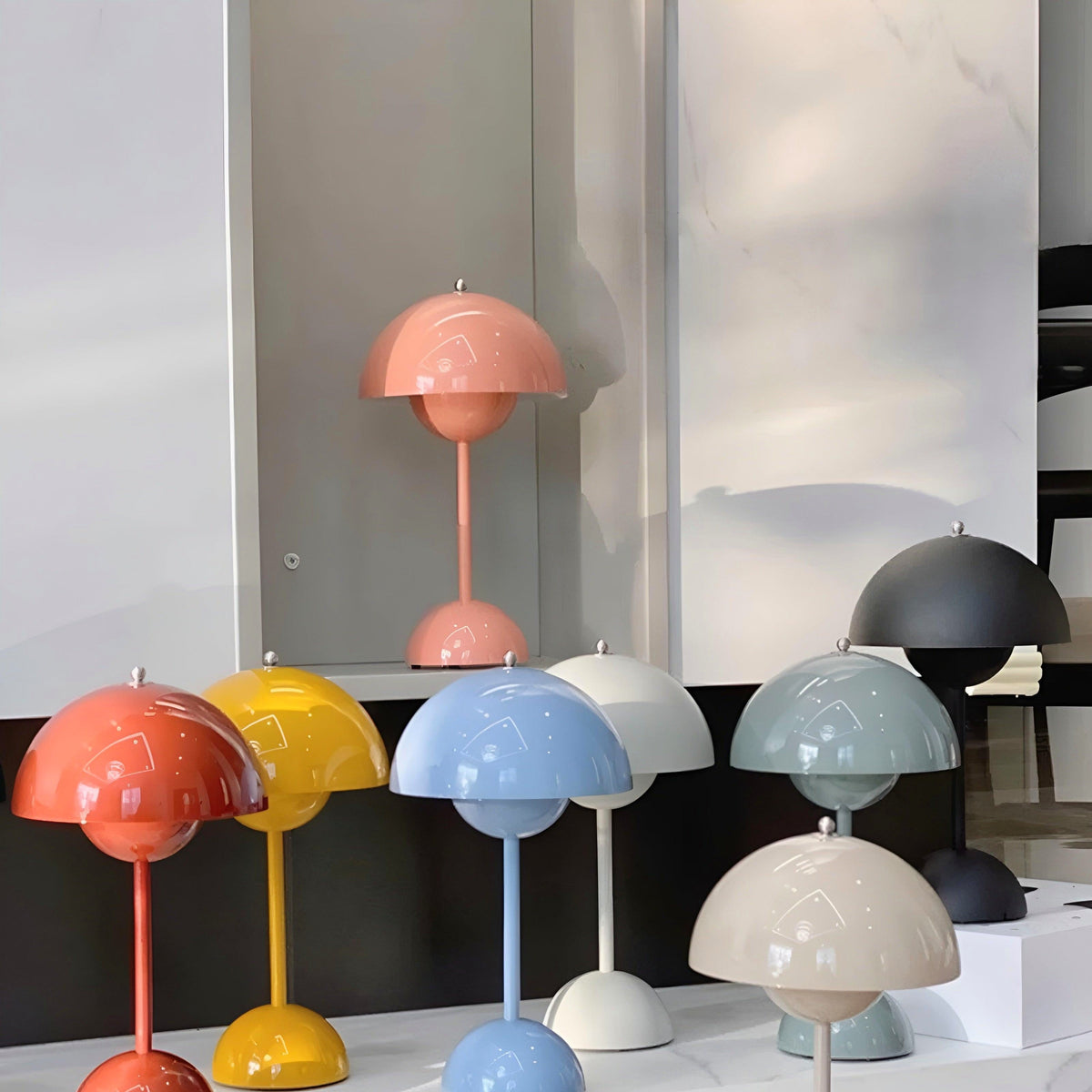 Modern Scandinavian LED Table Lamp Dimmable Home Lighting