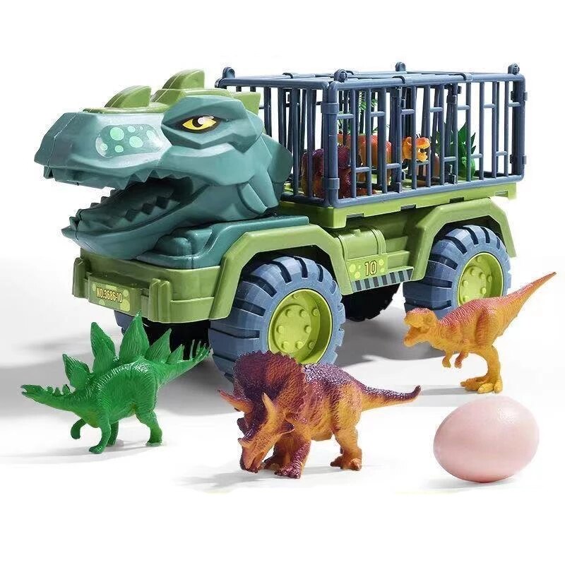Children’s Dinosaur Truck Toy Interactive Prehistoric Play Set