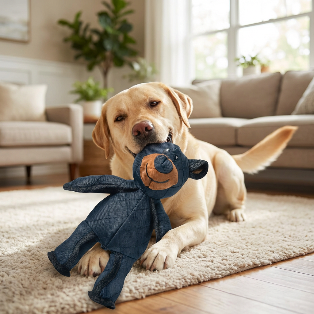 Dog Chew Toys Really Tough and Durable with Reinforced Seams for Aggressive Chewers Puzzle