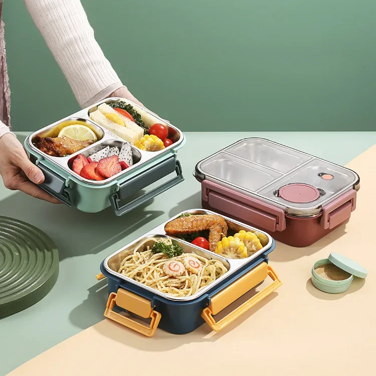 Insulated Lunch Container Compact Leak-Proof Meal Storage