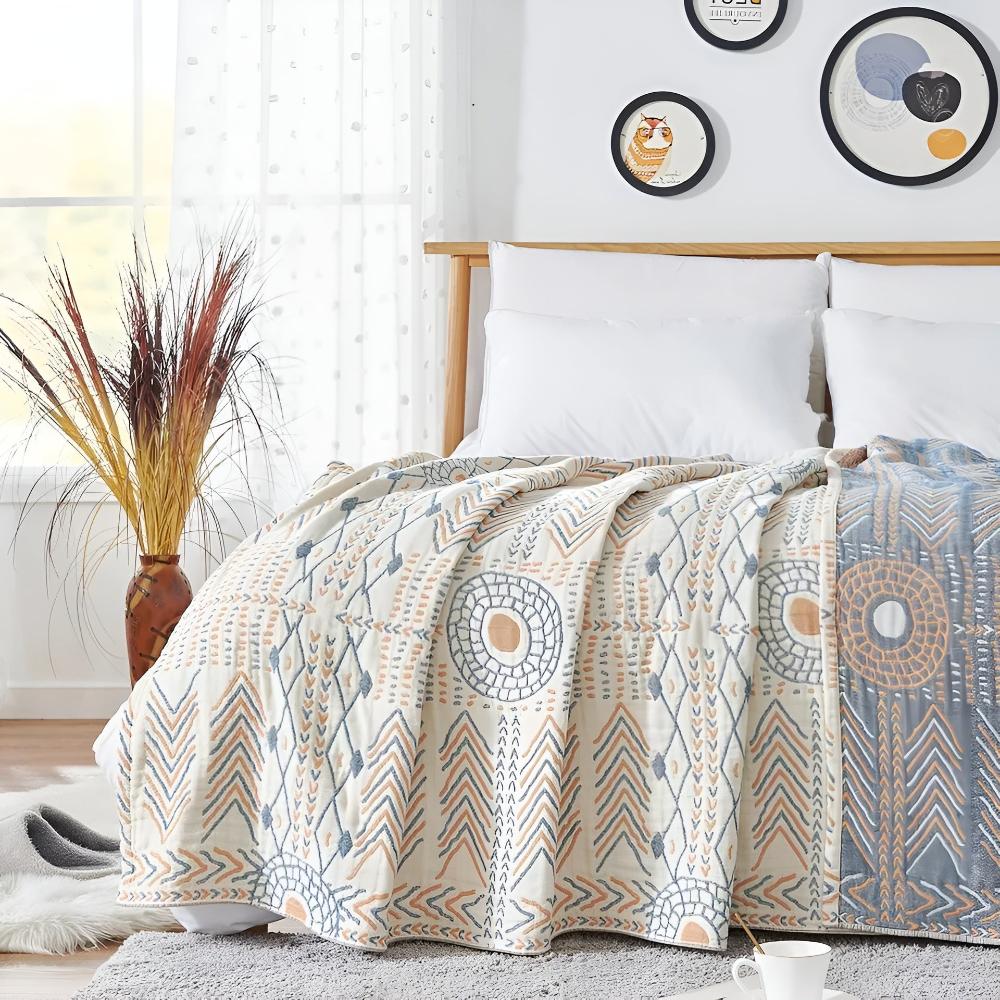Elegant Reversible Blanket Versatile Sofa & Bedroom Accent