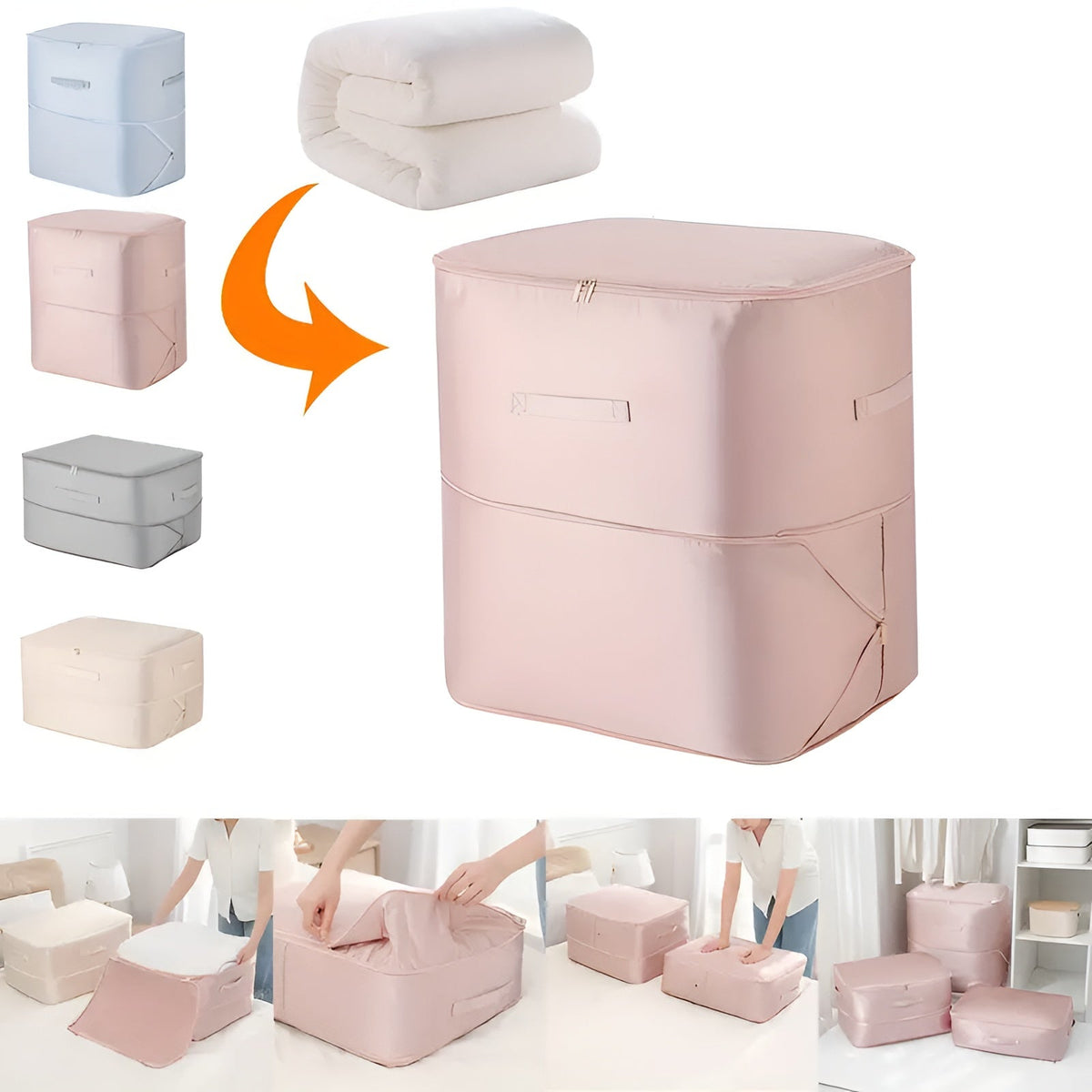 Reusable Compression Bags for Organised Home Storage