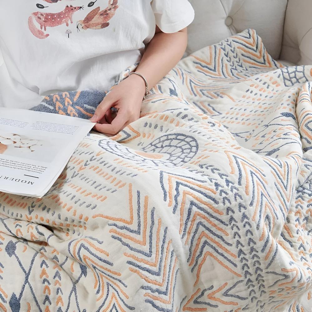 Elegant Reversible Blanket Versatile Sofa & Bedroom Accent