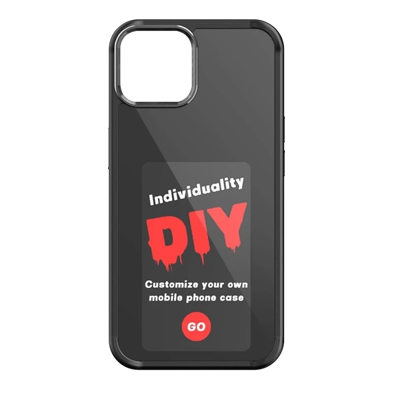 E-Ink Phone Case with Strap and Wallet Slot for Iphone 14 Pro Max Battery-Free Smart Display Cover