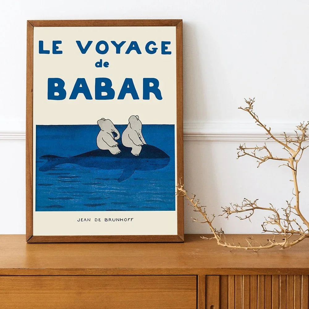 Elegant Babar Wall Art Decoration