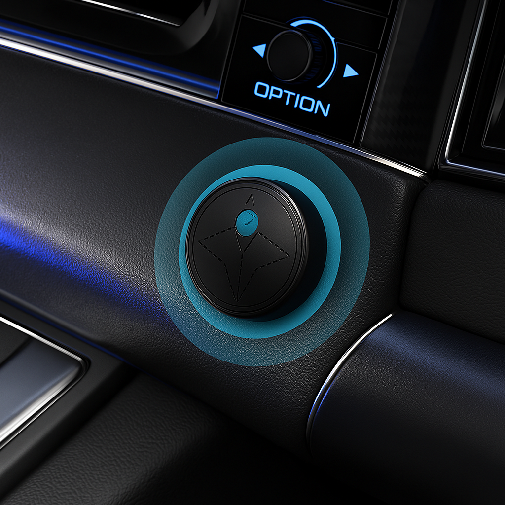 Compact GPS Vehicle Tracker Real-Time Location Monitoring
