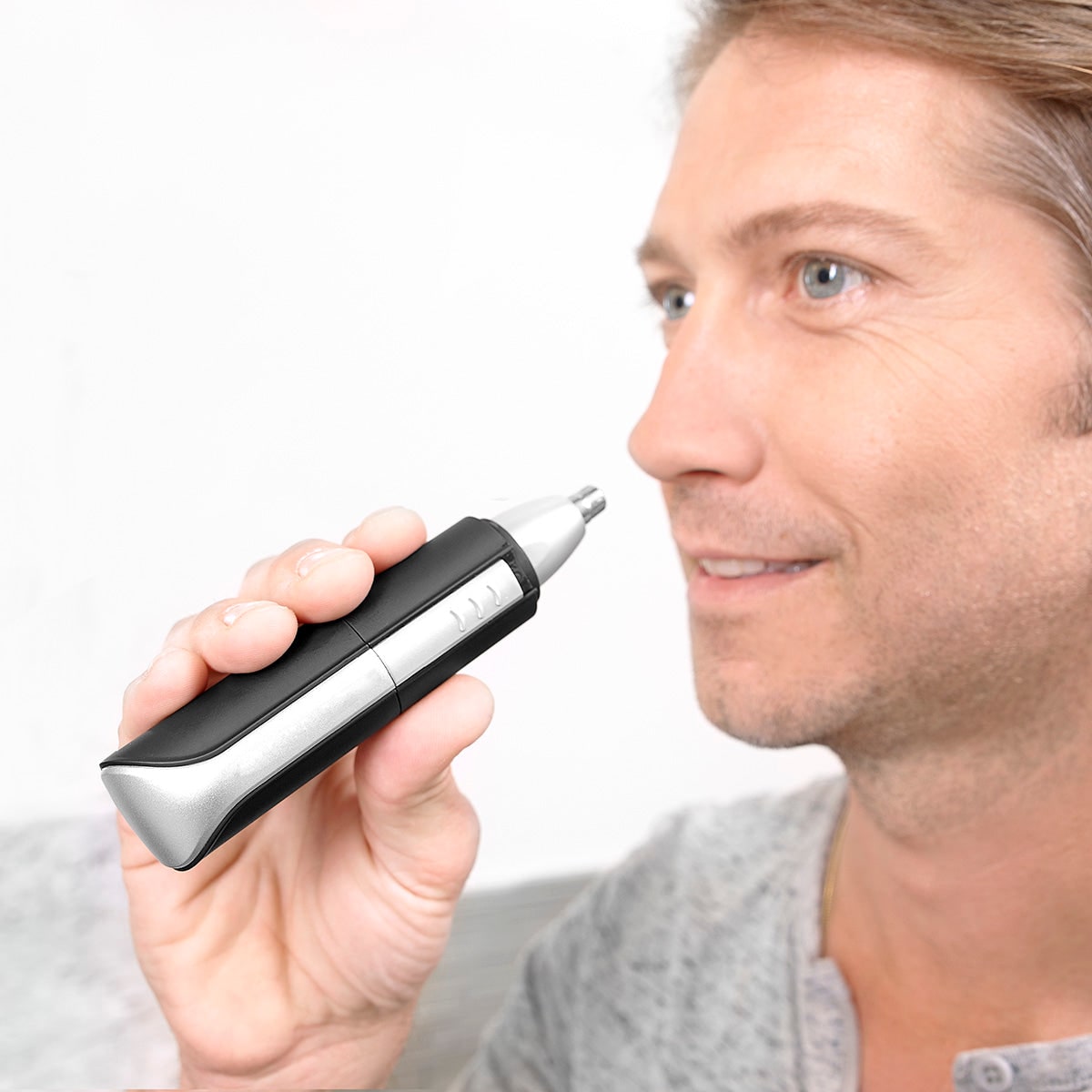 Electric Nose Hair Trimmer Ear Cordless Portable Wireless