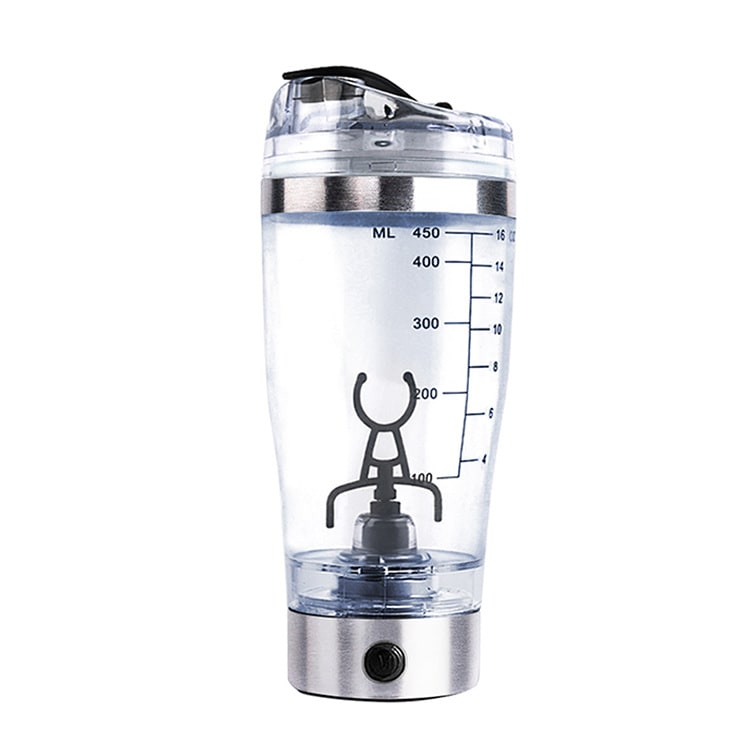 Electric Protein Shake Shaker Bottle with Motorized Mixer USB Powder Drink Blender for Sports