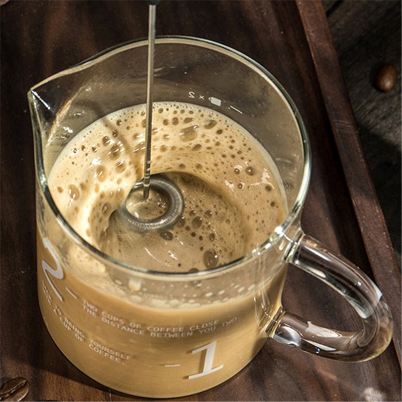 Portable Electric Milk Frother High-Speed Handheld Foam Maker