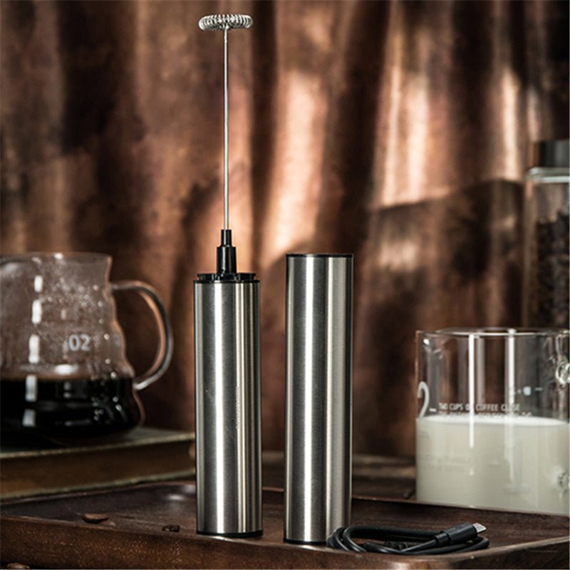 Portable Electric Milk Frother High-Speed Handheld Foam Maker