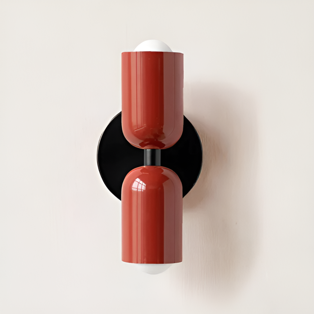 LED Wall Lamp Contemporary Dual-Glow Design
