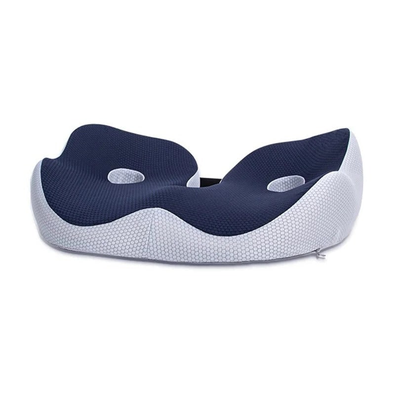Ergonomic Seat Cushion for Desk Chair with Pressure Relief and Adjustable Strap