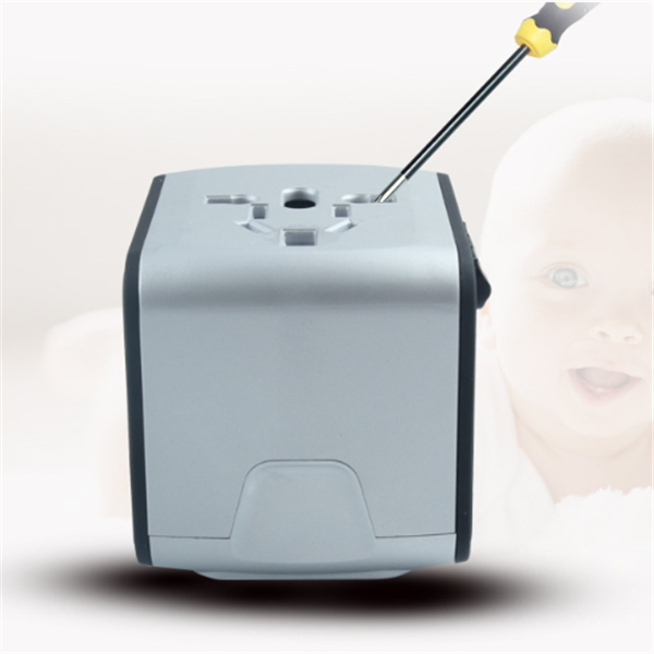 Eu Travel Adapter Plug with Universal Sockets USB Ports and International Prongs for Worldwide Use