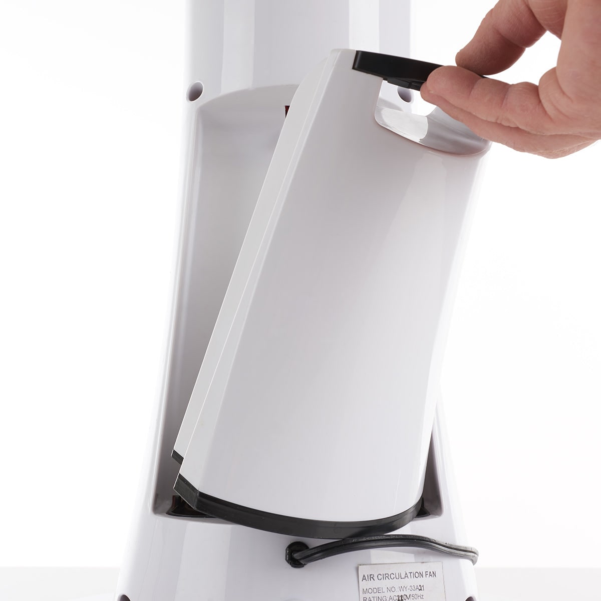 Evaporative Cooler Portable Misting Fan Pedestal Oscillating White LED Display