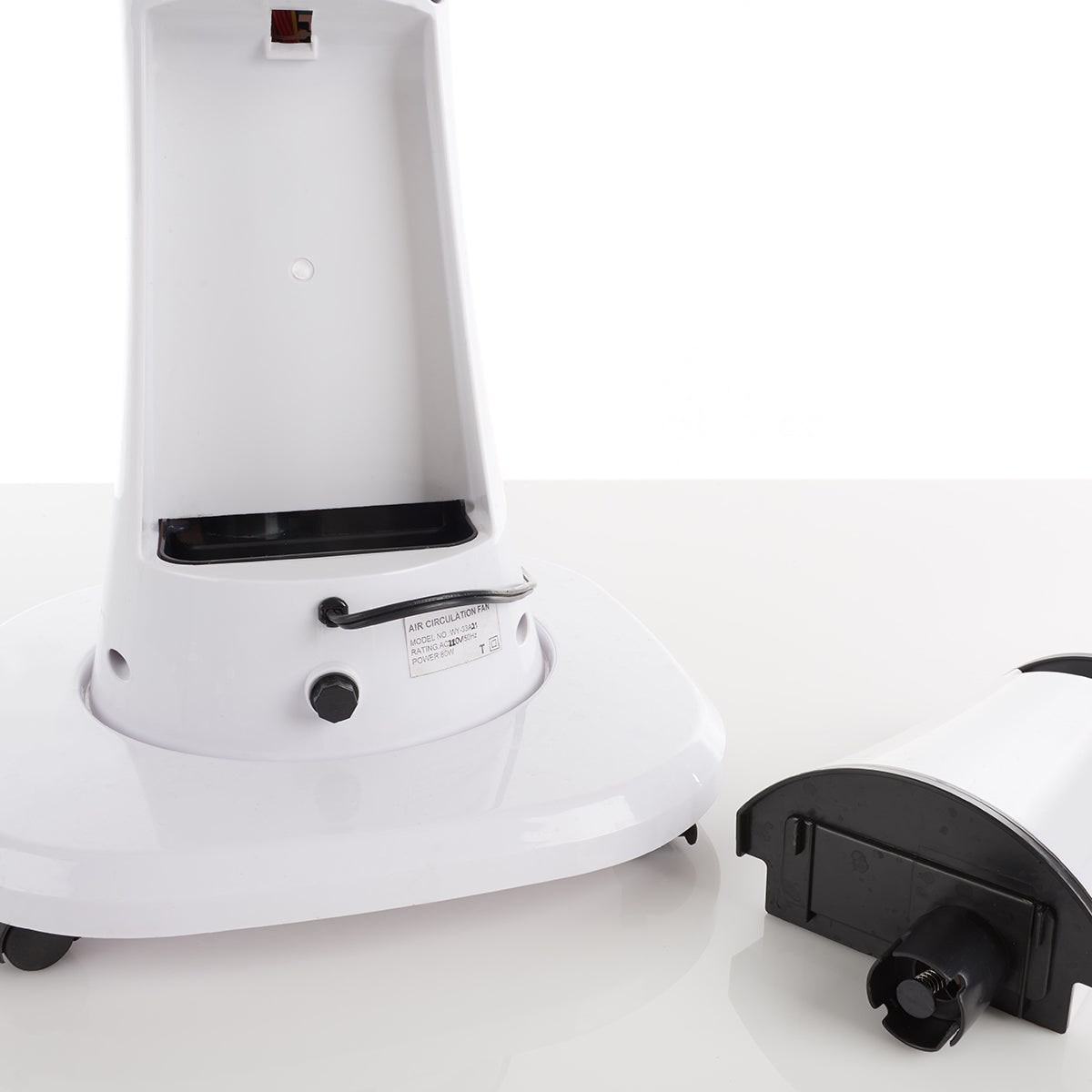 Evaporative Cooler Portable Misting Fan Pedestal Oscillating White LED Display
