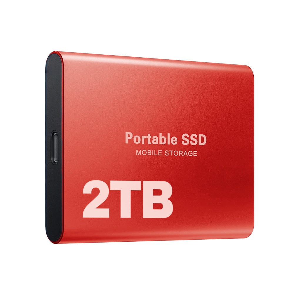 External Ssd 1tb Portable Solid State Drive with Usb-C for Laptop and PC