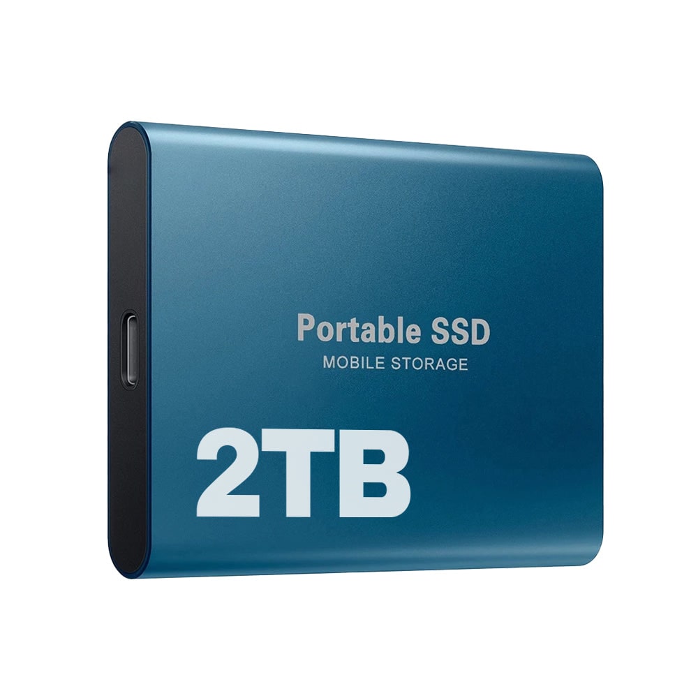 External Ssd 1tb Portable Solid State Drive with Usb-C for Laptop and PC