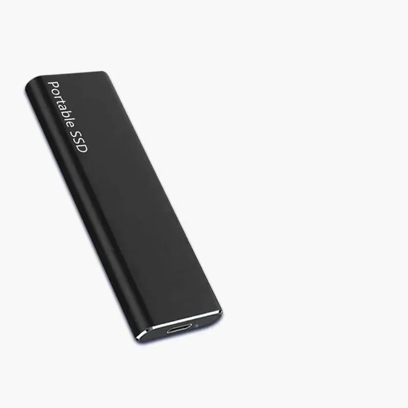 External Ssd Solid State Drive Portable Usb-C with Capacity and Aluminum Enclosure For Pc