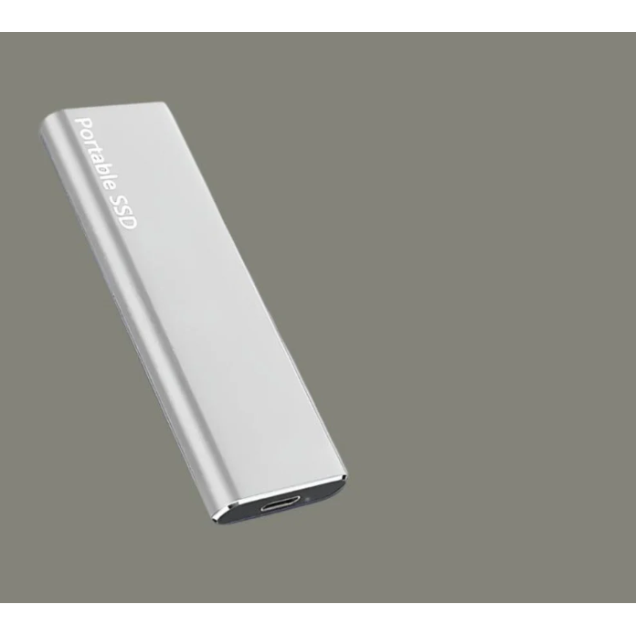 External Ssd Solid State Drive Portable Usb-C with Capacity and Aluminum Enclosure For Pc