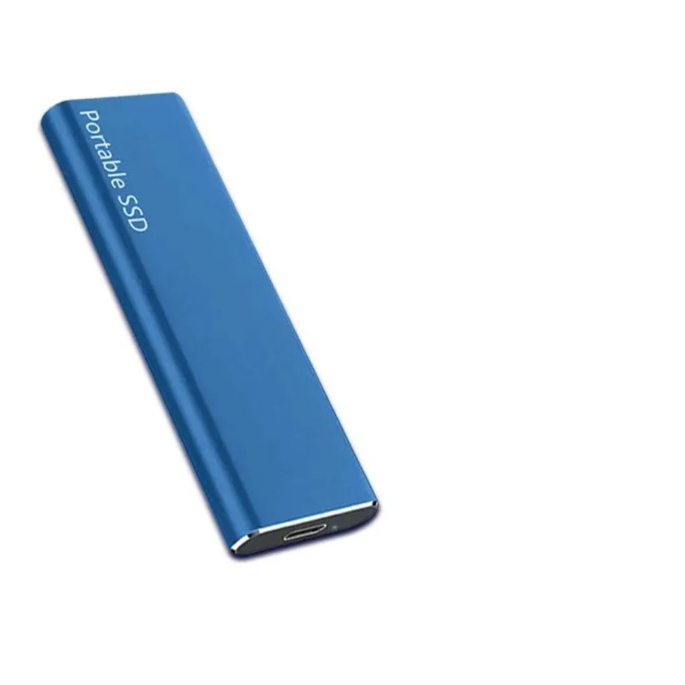 External Ssd Solid State Drive Portable Usb-C with Capacity and Aluminum Enclosure For Pc