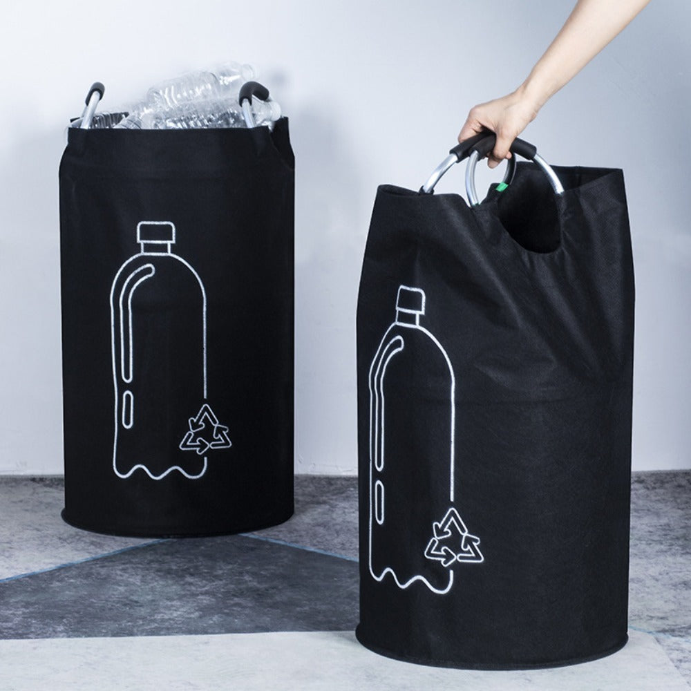 Reusable 82L Folding Storage Container for Recycling