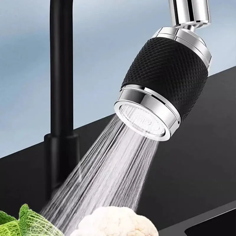 Faucet Aerator with 360° Rotation Three Spray Modes and Cleaning Screen Replacement for Kitchen Sink