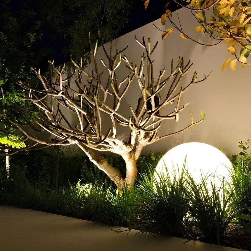 Spherical Garden Light Colour‑Changing LED