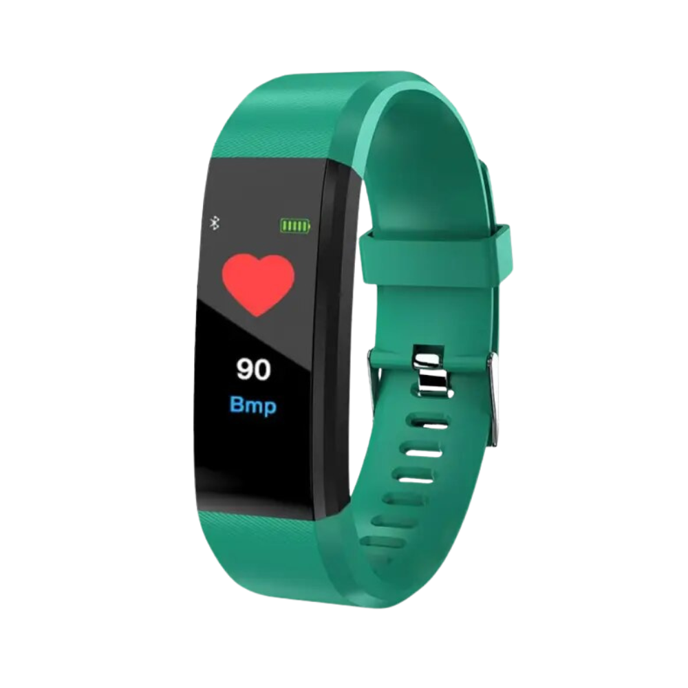 Fitness Tracker Step Watch with Heart Rate Monitor and Distance Tracking for Seniors