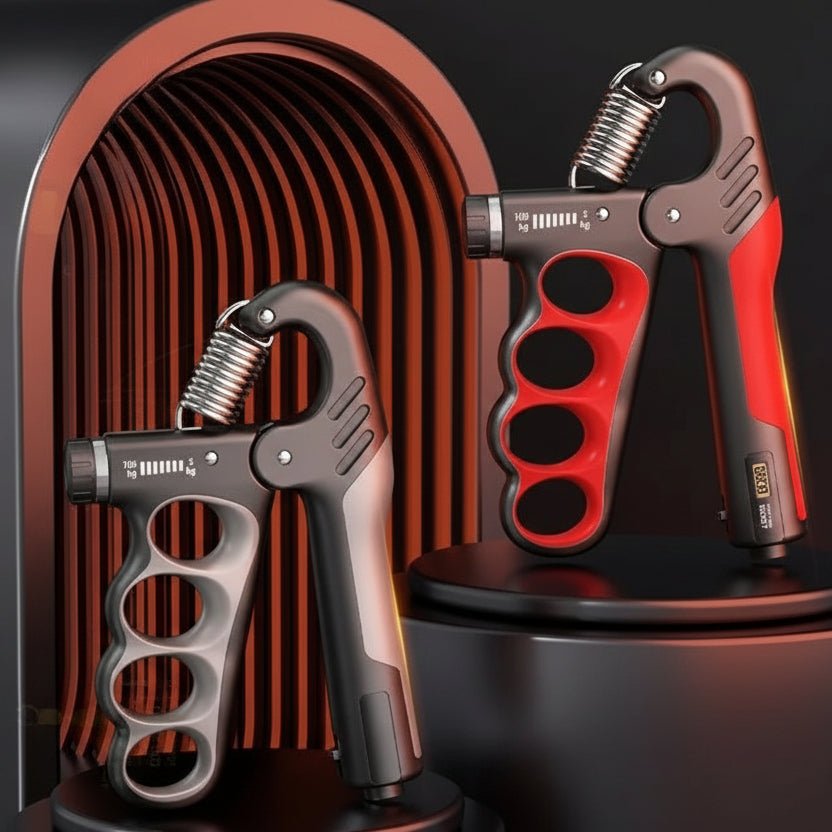 FLEXCOUNT – Adjustable Grip Strengthener with Digital Counter for Daily Training