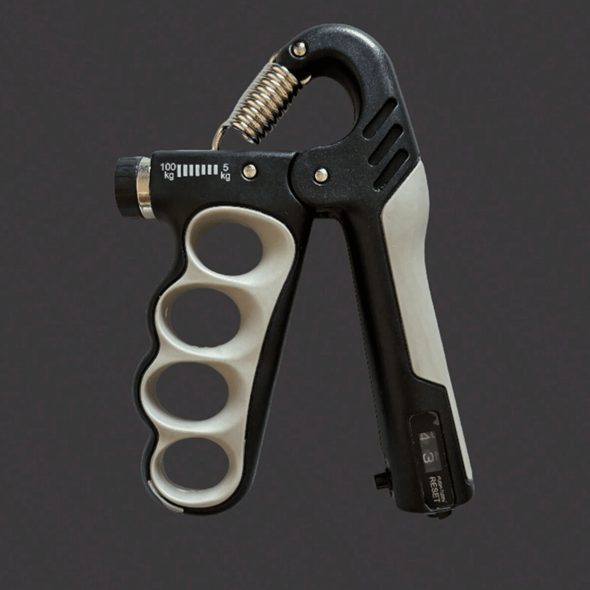 FLEXCOUNT – Adjustable Grip Strengthener with Digital Counter for Daily Training