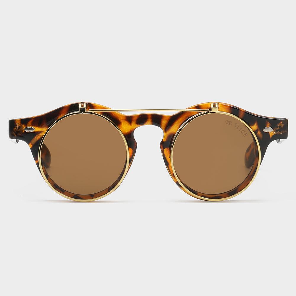 Dual Lens Flip-Up Sunglasses for Indoor & Outdoor Use