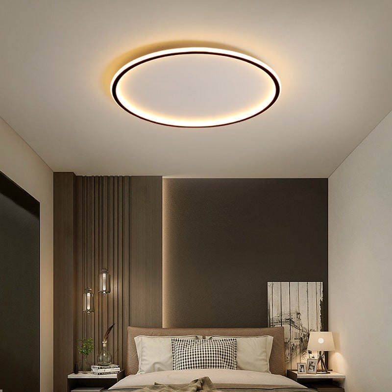 Flush Mount LED Ceiling Light Circular Modern Dimmable Fixture