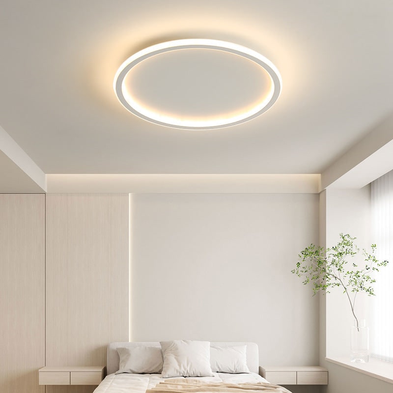 Flush Mount LED Ceiling Light Circular Modern Dimmable Fixture