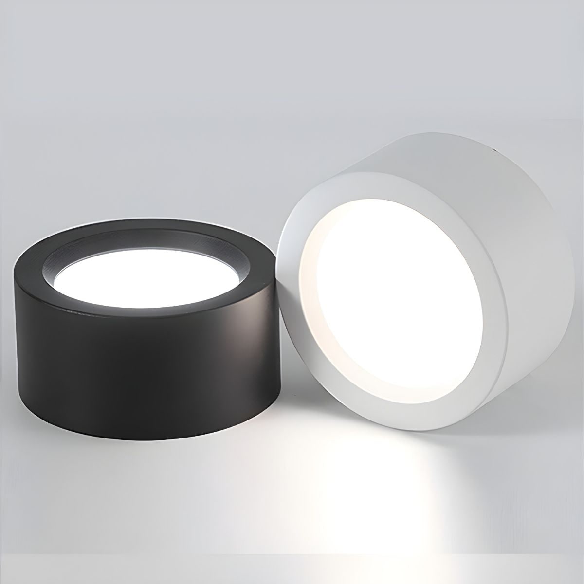 Flush Mount Cylinder LED Ceiling Light with Modern Design and Energy Efficient Lighting