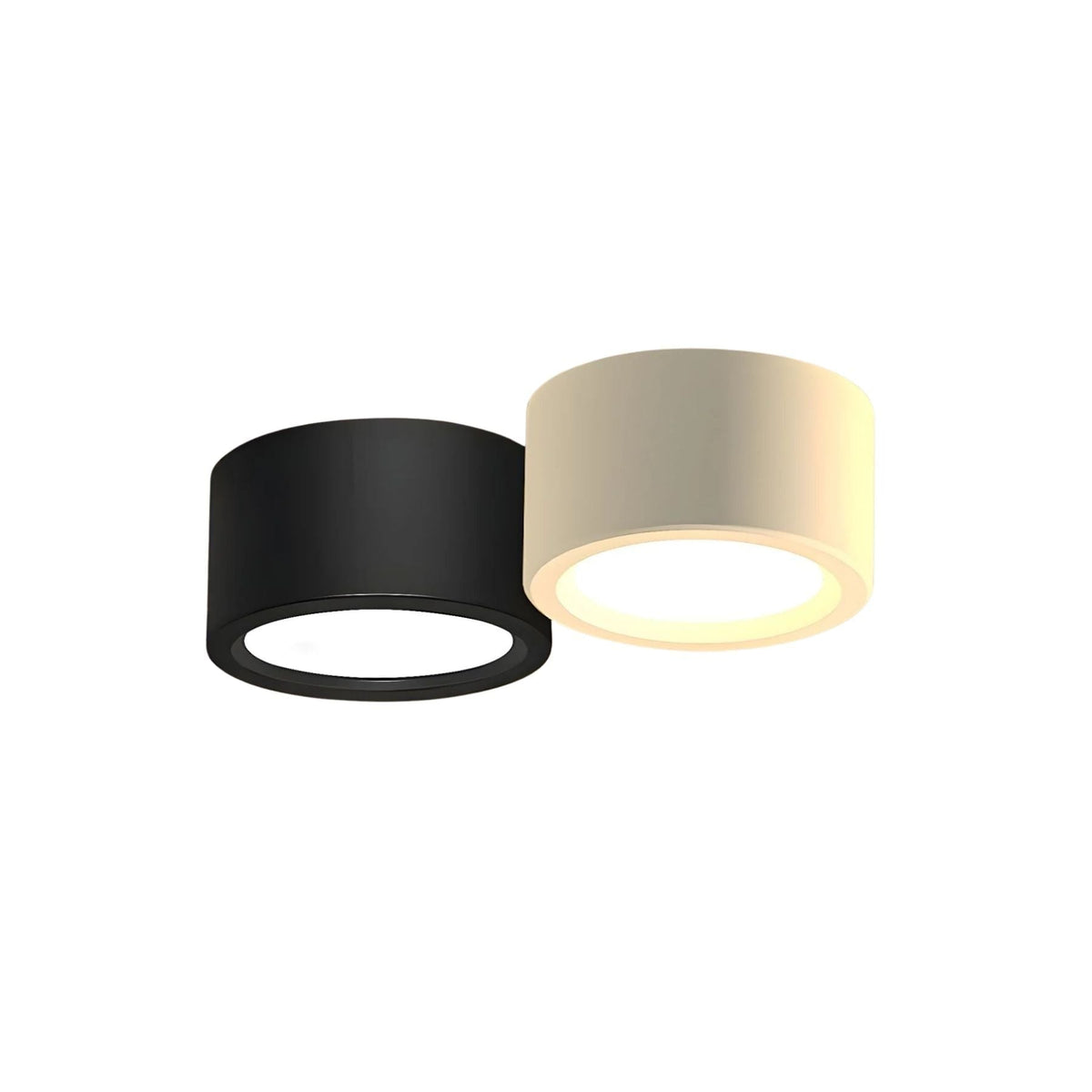 Flush Mount Cylinder LED Ceiling Light with Modern Design and Energy Efficient Lighting