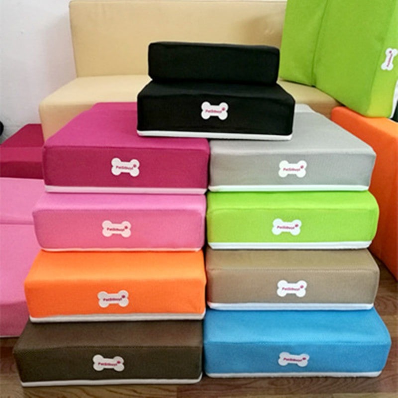 Foam Dog Stairs and Pet for Cats with Foldable Folding Design And Ramps