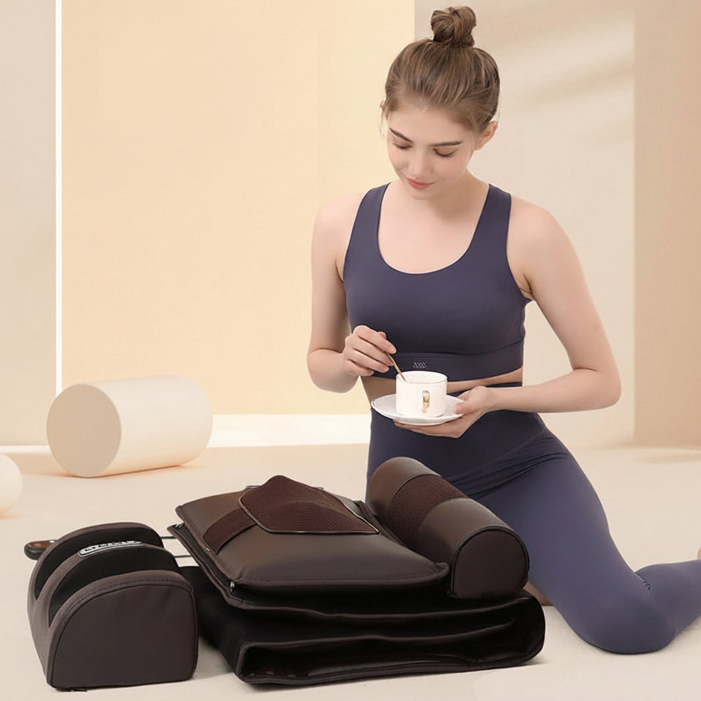 Full Body Massage Mat with Heat Kneading and Vibration and Soul Relaxation