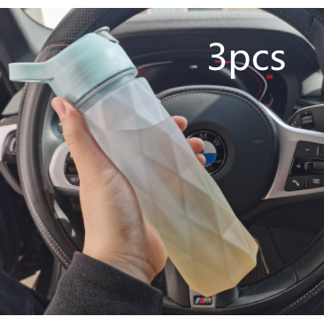 Girls' Misting Water Bottle Reusable Drink with Spray Trigger Flip-Top Cap Insulated