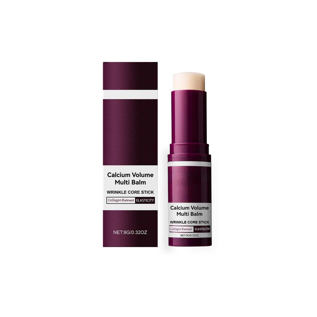 Glide Anti Chafing Stick with Collagen Multi Balm for Face and Neck Twist-Up Solid Moisturizer 9g