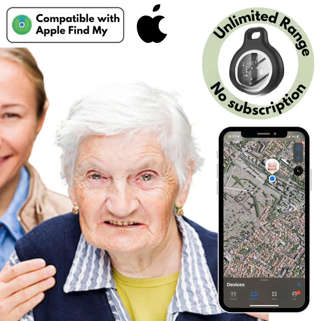 GPS Tracker Bluetooth Wireless Silicone Keychain Case Travel Smart