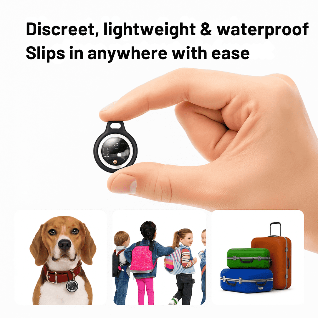 GPS Tracker Bluetooth Wireless Silicone Keychain Case Travel Smart