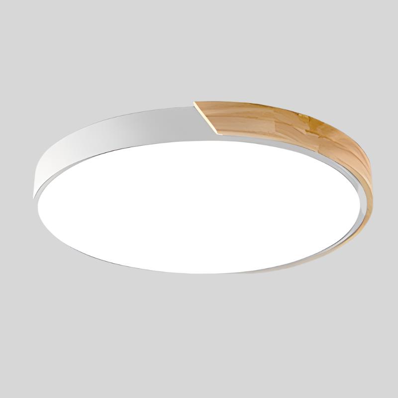 Slim Round Ceiling Light Modern Minimal Glow for Home Spaces