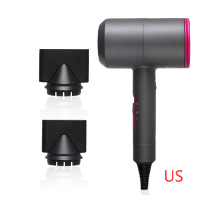 Hair Dryer Blow with Diffuser and Concentrator Nozzles Universal Attachment