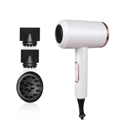 Hair Dryer Blow with Diffuser and Concentrator Nozzles Universal Attachment