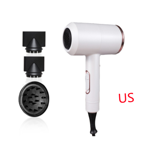 Hair Dryer Blow with Diffuser and Concentrator Nozzles Universal Attachment