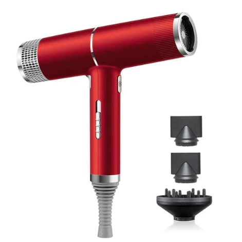 Hair Dryer with Blow Diffuser and Comb Attachment Ionic 1200w Compact